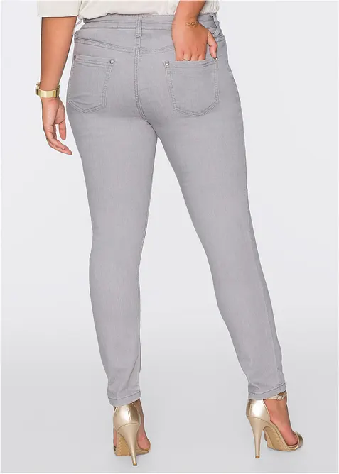 Super stretch jeans van licht materiaal, bonprix