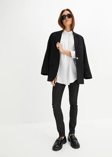 Super stretch jeans van licht materiaal, bonprix