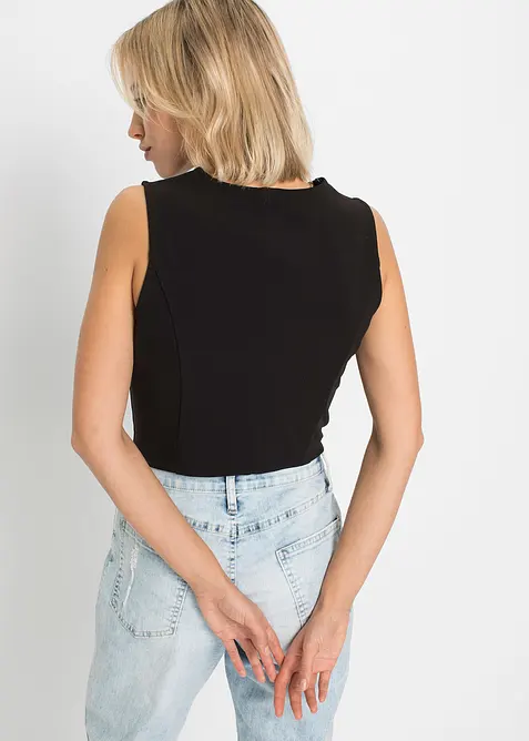 Gilet van stevige interlock, bonprix