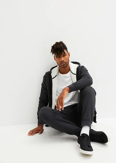 Thermo sweatvest met fleece voering, bonprix