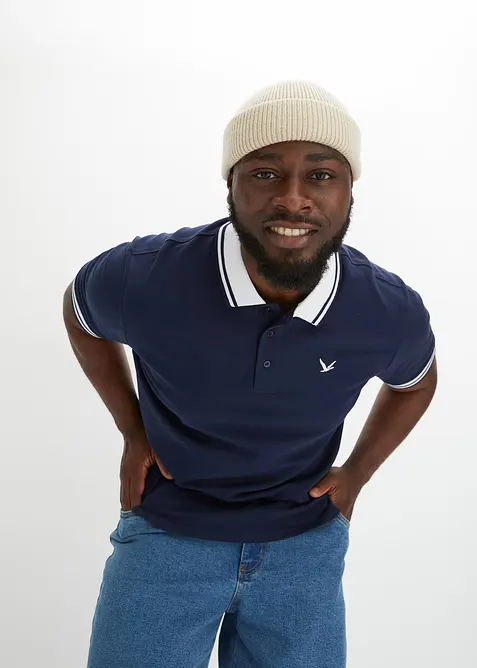 Piqué poloshirt van biologisch katoen, bonprix