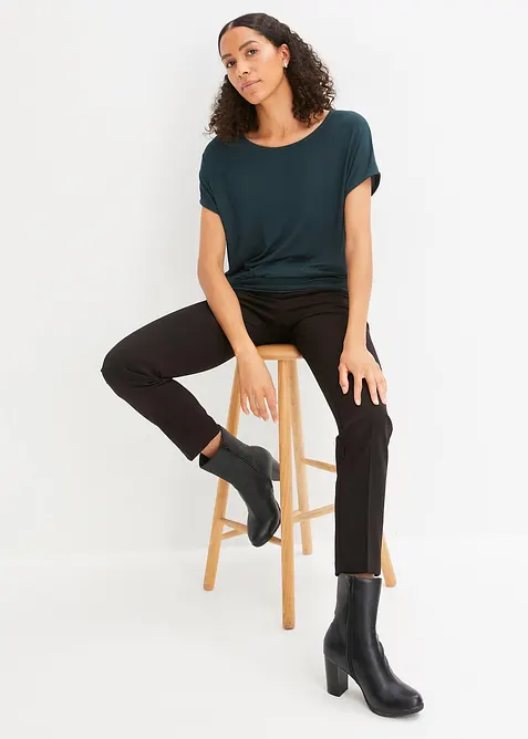 Shirt in een zachte viscosemix, bonprix