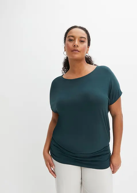 Shirt in een zachte viscosemix, bonprix