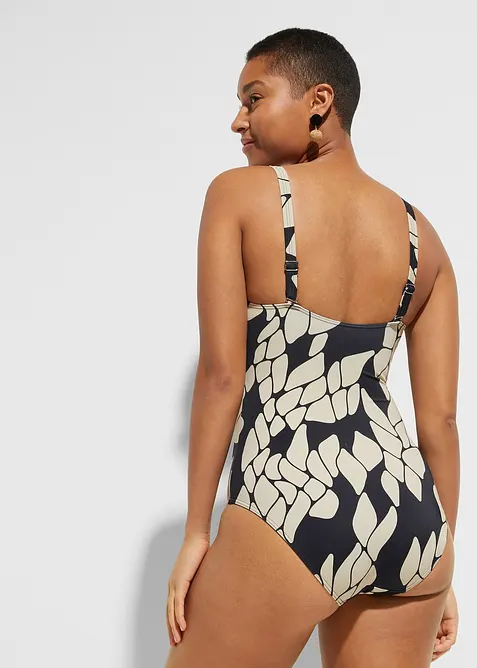 Licht corrigerend badpak met een V-hals, bonprix