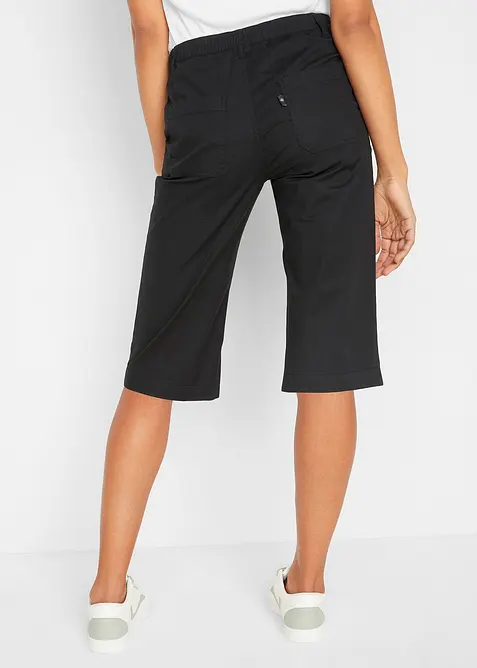 Lange bermuda met elastische taille, bonprix