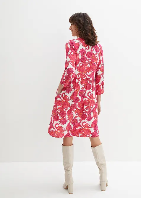 Overhemdjurk van vloeiende viscose, bonprix