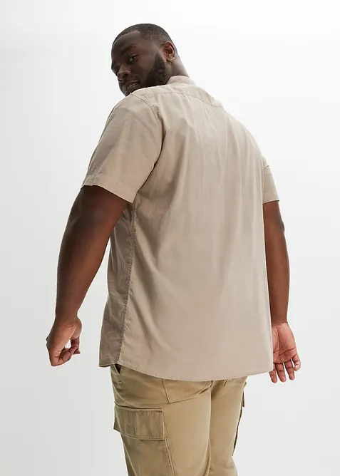 Licht overhemd met korte mouwen, bonprix