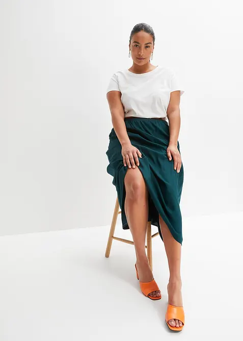 Maxirok met riem (2-dlg. set), bonprix