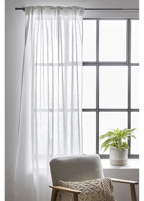 Telescopische gordijnroede voor muur en plafond, bonprix