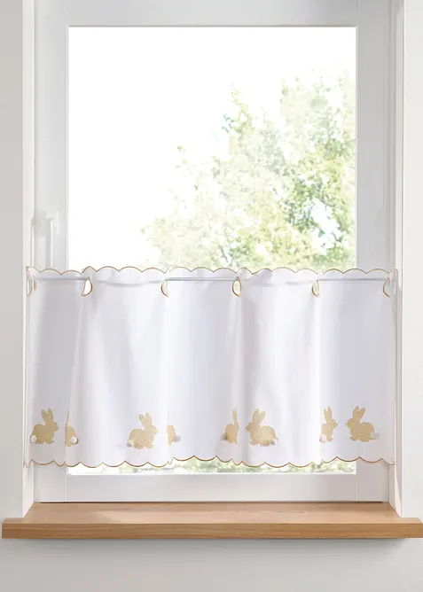 Valletje van biologisch katoen met konijntjes, bonprix