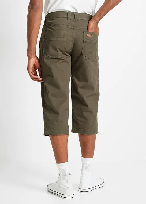 Lange bermuda van katoen, regular fit, bonprix