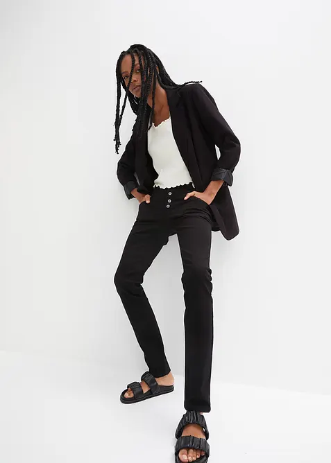 Stretch twill broek, bonprix