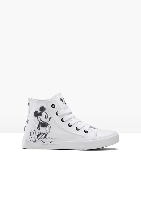 Hoge sneakers Disney Mickey Mouse van katoen-canvas, Disney