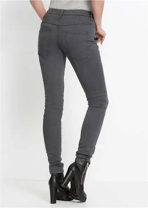 Twill broek van elastische katoenmix, bonprix