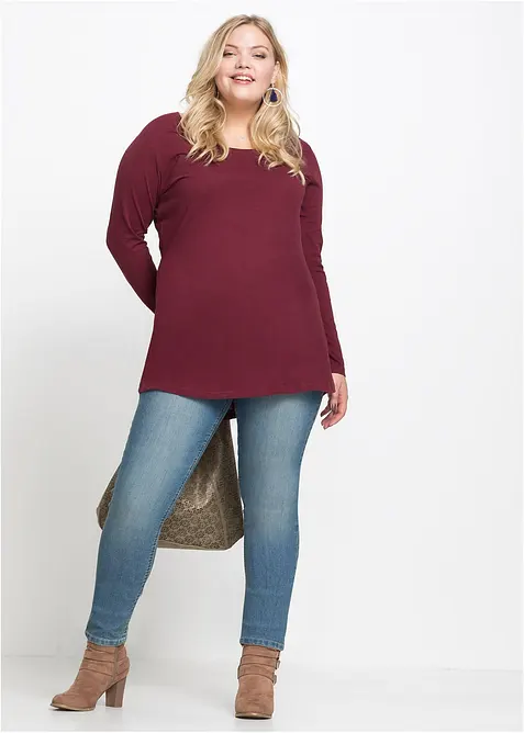 Skinny jegging mid waist met comfortband, bonprix