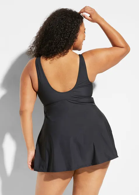 Medium corrigerende badpakjurk met V-hals, bonprix