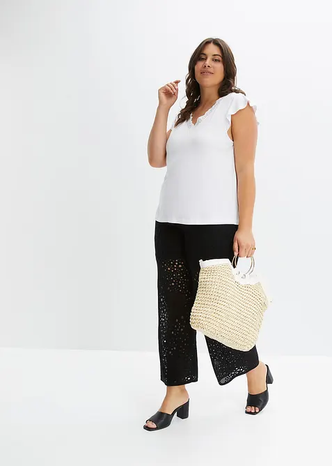 Shirt in een viscose-mix, bonprix