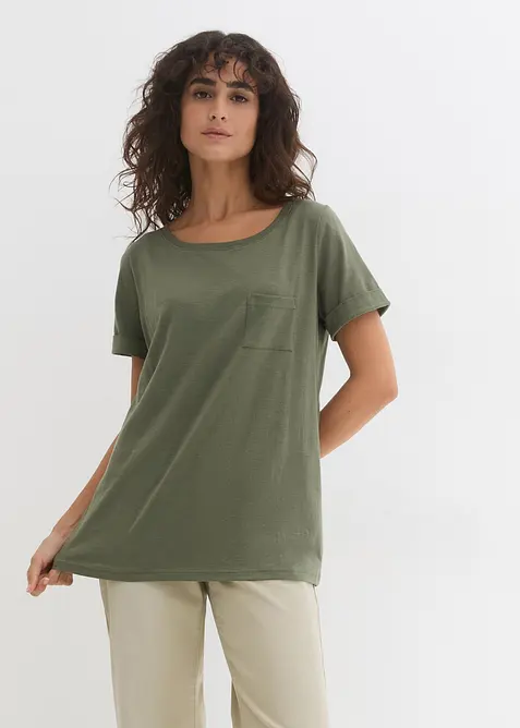 T-shirt van biologisch katoen, bonprix