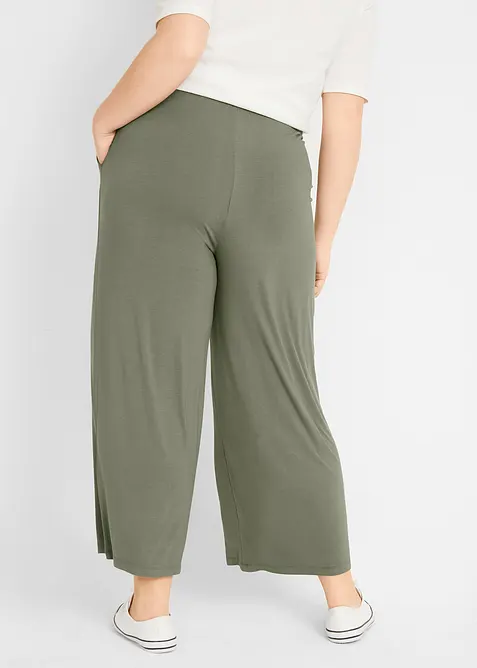 7/8 jersey broek van een soepele viscose-mix, bonprix