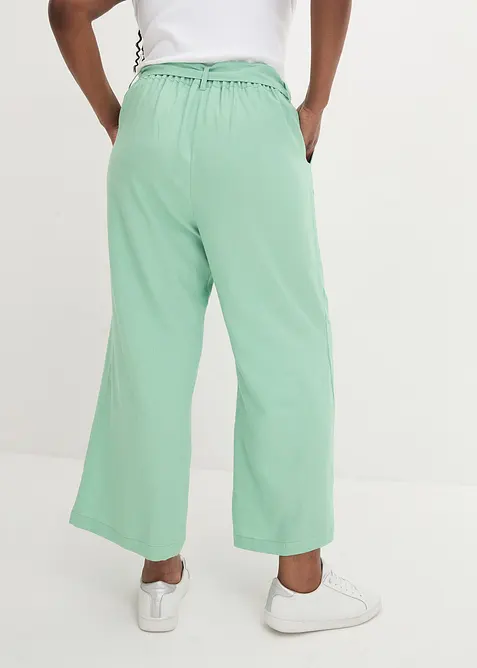 Culotte van lichte linnenmix, bonprix