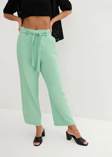 Culotte van lichte linnenmix, bonprix