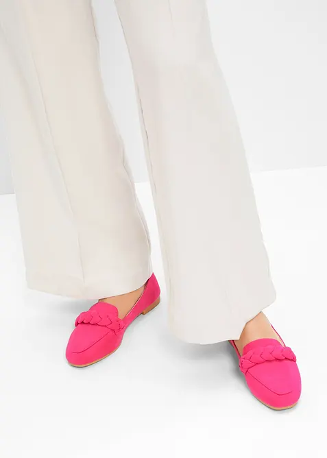Loafers met gevlochten details, bonprix