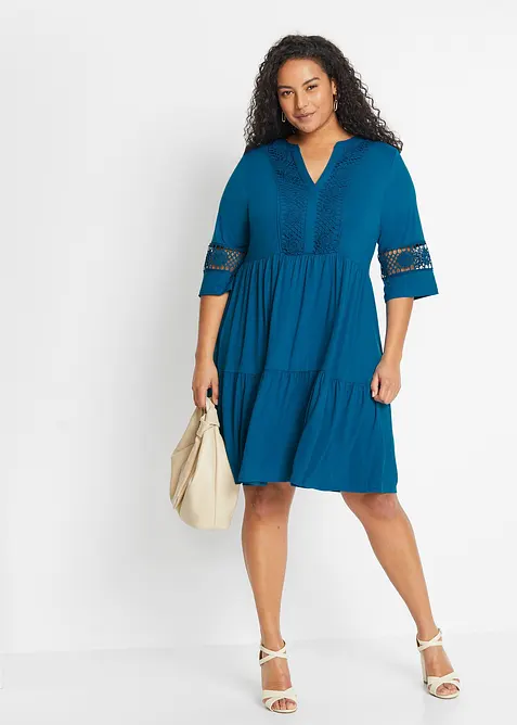 Tuniekjurk van zachte viscose, bonprix