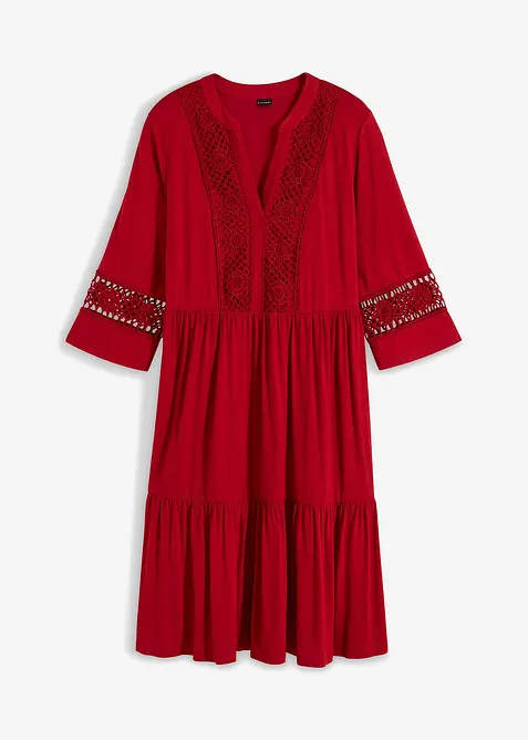 Tuniekjurk van zachte viscose, bonprix