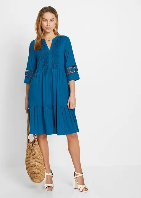 Tuniekjurk van zachte viscose, bonprix