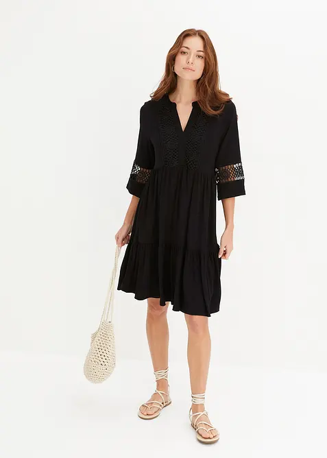 Tuniekjurk van zachte viscose, bonprix