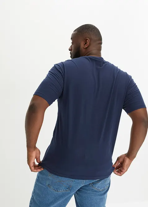 T-shirt (set van 2) van puur biologisch katoen, bonprix