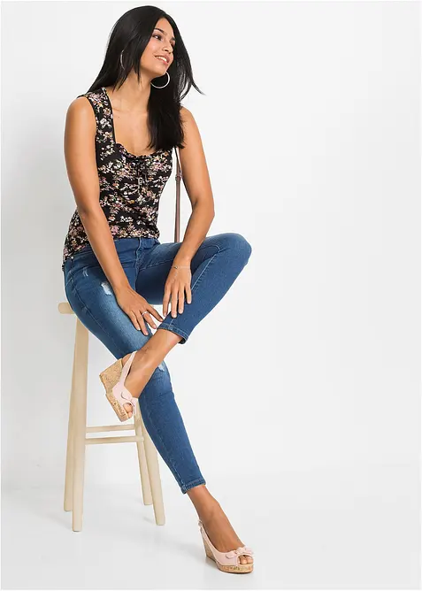 Top in een viscosemix, bonprix