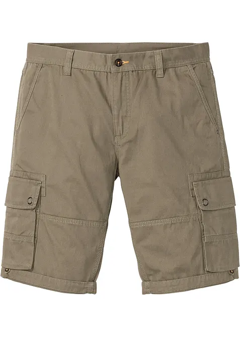 Cargo bermuda van katoen, regular fit, bonprix