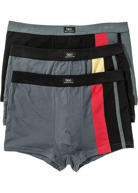 Strakke boxershorts met katoen (set van 3), bonprix
