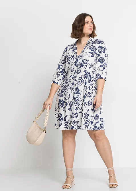 Blousejurk van soepele viscose, bonprix