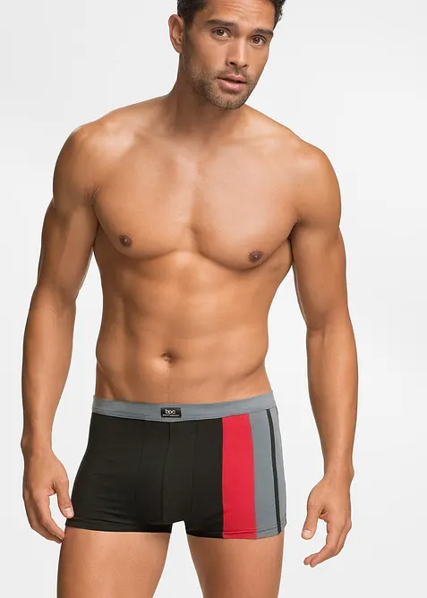 Strakke boxershorts met katoen (set van 3), bonprix