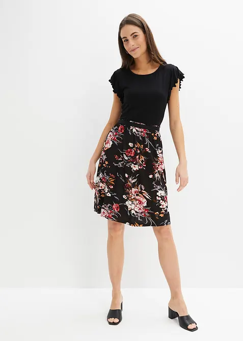 Jersey jurk van een viscosemix, bonprix