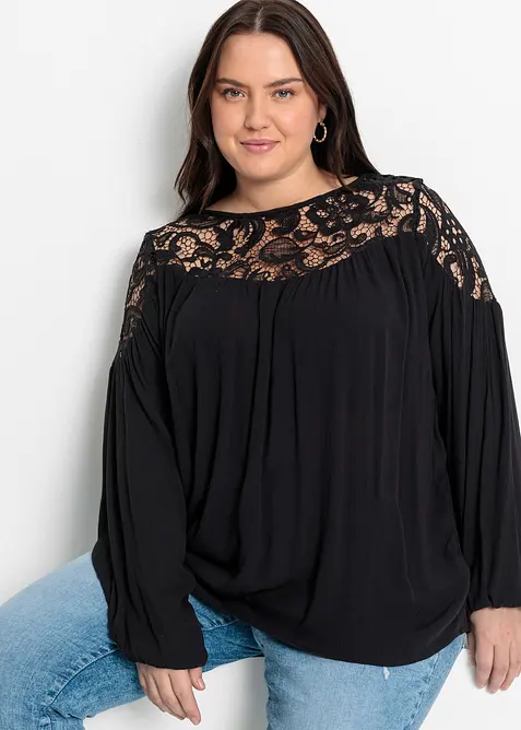 Tuniek van soepele viscose, bonprix