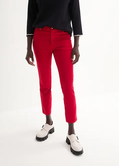 Stretch broek van katoen, bonprix