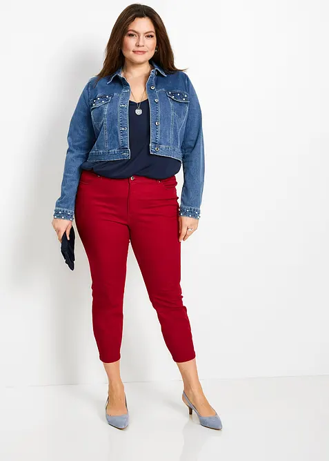 Stretch broek van katoen, bonprix