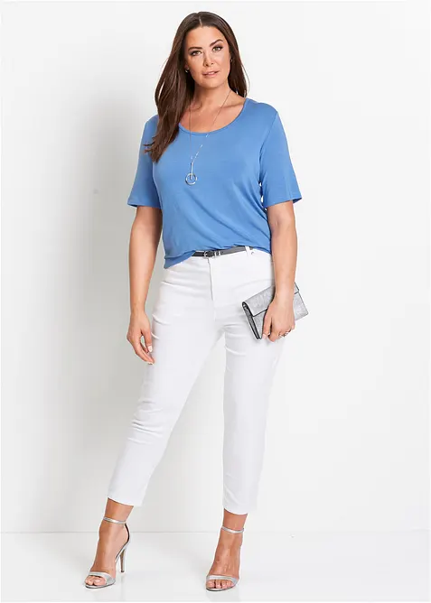 Stretch broek van katoen, bonprix