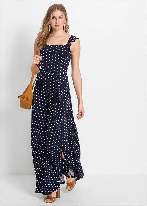 Maxi jurk met viscose, bonprix