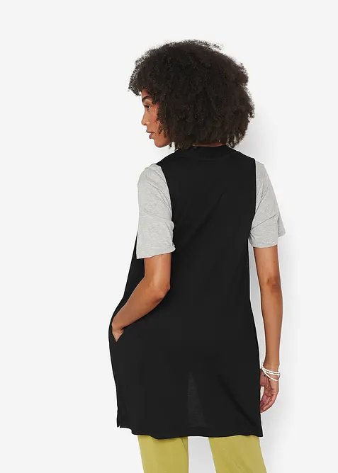 Mouwloos vest van viscose, bonprix