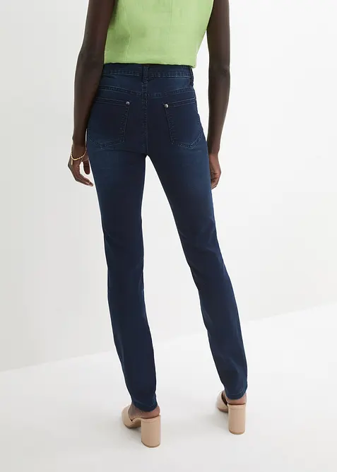 Skinny stretch jeans met mid waist, bonprix