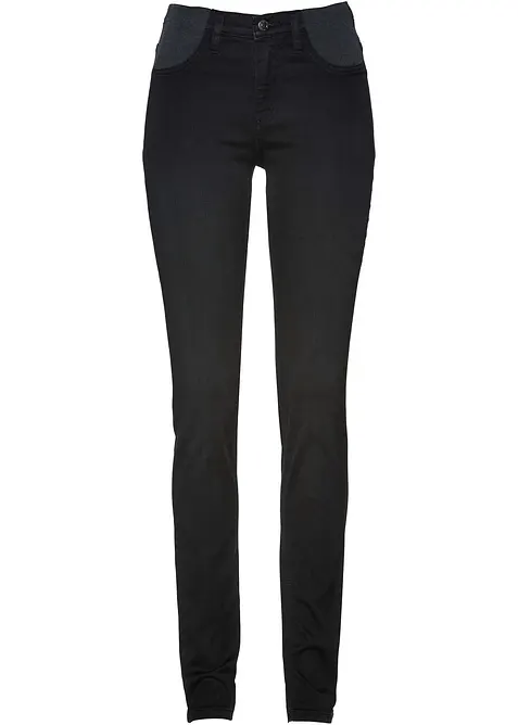 Skinny stretch jeans met mid waist, bonprix