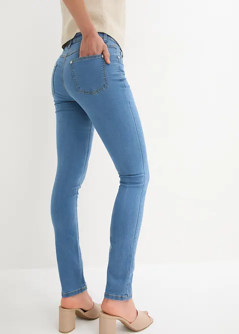 Slim fit jeans mid waist, super stretch, bonprix