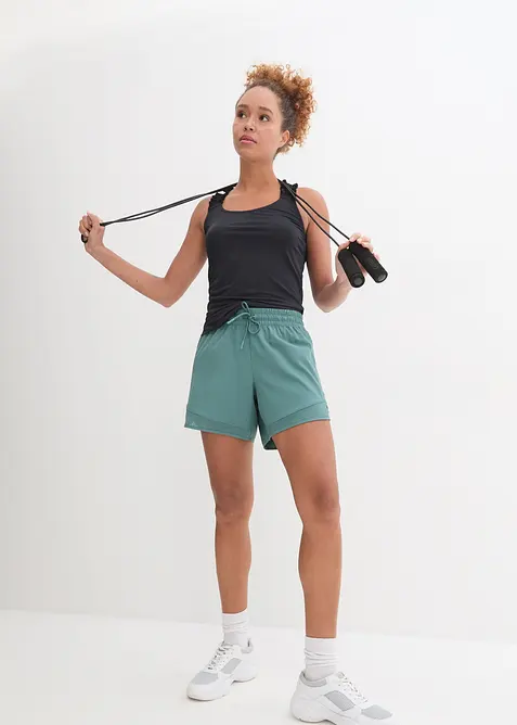 Outdoor short met smartphone zakje, bonprix