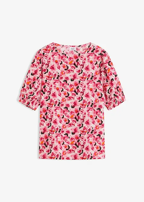 Shirt van lichte crêpe, bonprix