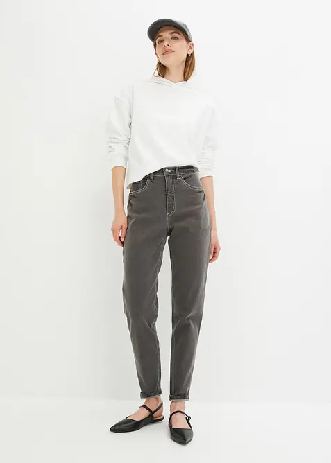 Mom stretch jeans met high waist, bonprix