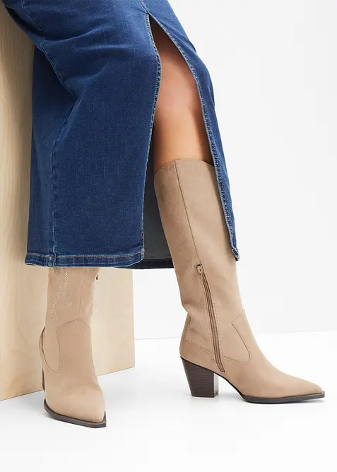 Cowboylaarzen met borduursel, bonprix